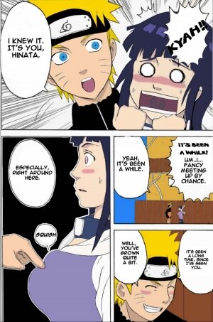 Hinata Fight (Colored) - Page 3