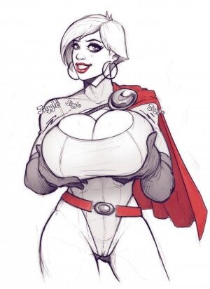 Power girl on Darkseid - Page 3