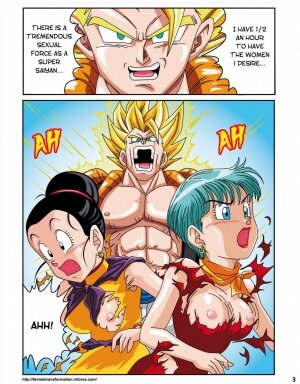 Dragon Ball H: Sex Sayan! - Page 4