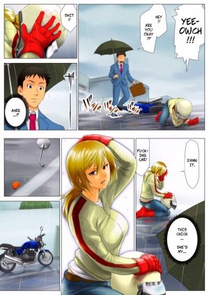 Yuka, My Dangerous Blonde Neighbor, Was Actually a Virgin - Page 9