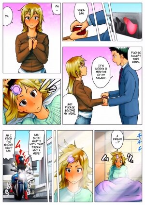 Yuka, My Dangerous Blonde Neighbor, Was Actually a Virgin - Page 19