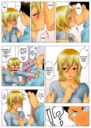 Yuka, My Dangerous Blonde Neighbor, Was Actually a Virgin - Page 35