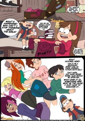 Gravity Falls One Summer Of Pleasure - Page 12