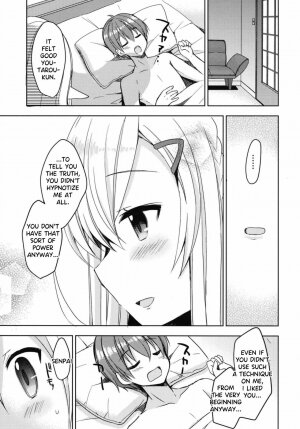 I tried to erotically hypnotize Elf Senpai who i admire - Page 19