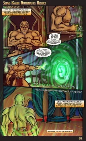 Shao Kahn Dominates Disney - Page 1