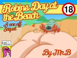 Robin's Day at the Beach - Page 1