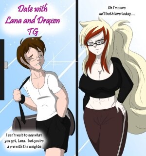 Date with Lana TG - Daxen Gym Date - Page 1