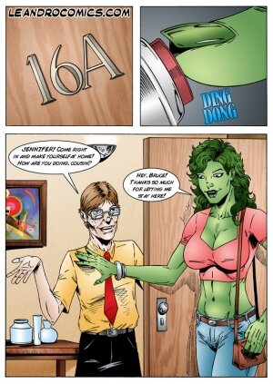The Incredible Excited Hulk - Page 1