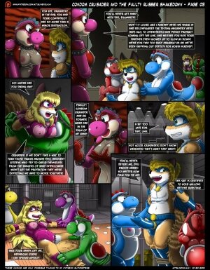 Condom Crusader And The Faulty Rubber Shakedown - Page 5