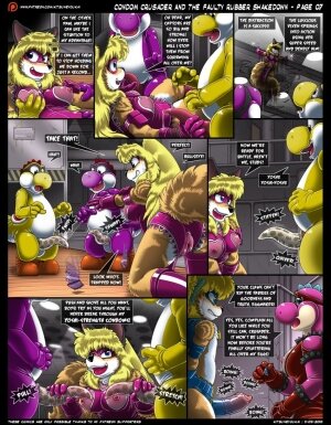 Condom Crusader And The Faulty Rubber Shakedown - Page 7