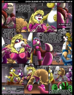 Condom Crusader And The Faulty Rubber Shakedown - Page 9