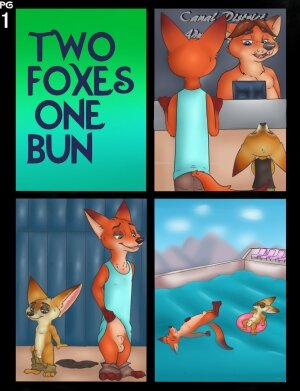 Two foxes one bun - Page 1