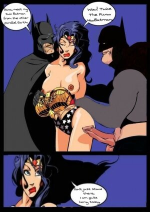 Wonder Woman Night Patrolling With Her Batmen - Page 4