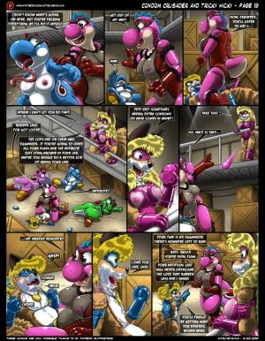 Condom Crusader and the Tricky Hicky - Page 19