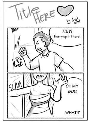 WINCEST COMIC - Page 1