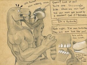 Rocket Racoon X Beta Ray Bill - Page 3