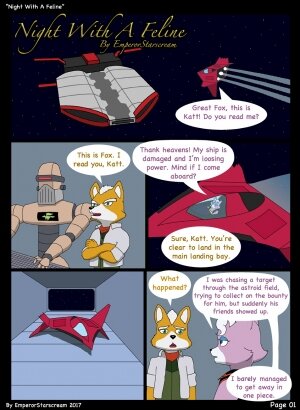 Night With A Feline - Page 1