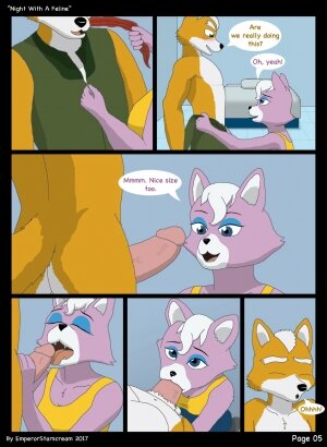 Night With A Feline - Page 5
