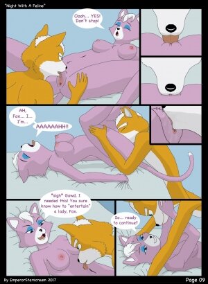 Night With A Feline - Page 9