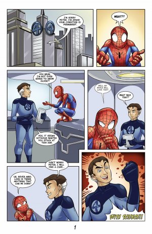 Adventures of Young Spidey- Glassfish - Page 1