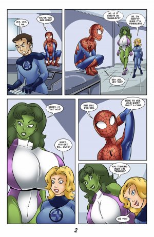 Adventures of Young Spidey- Glassfish - Page 2