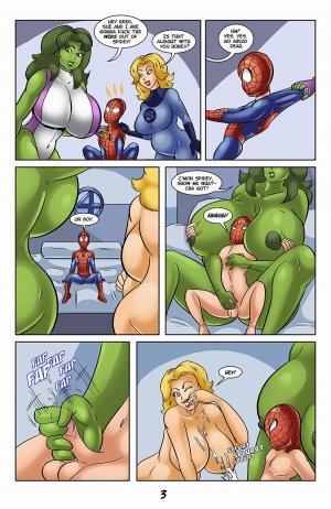Adventures of Young Spidey- Glassfish - Page 3