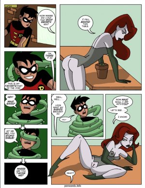 Fingering Comics - Batman- Robin in Root of All Evil - fingering porn comics ...