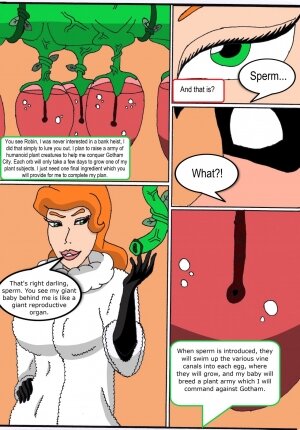Poison Ivy & Robin: Elicitation of his Intimate Seed - Page 8