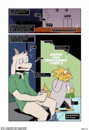 Hopes And Dreemurrs 3 - Page 1