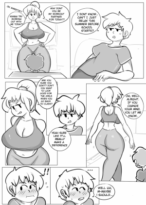 Hot Suburban Mom - Yoga - Page 1