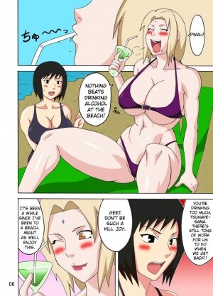 Tsunade's Obscene Beach - Page 7