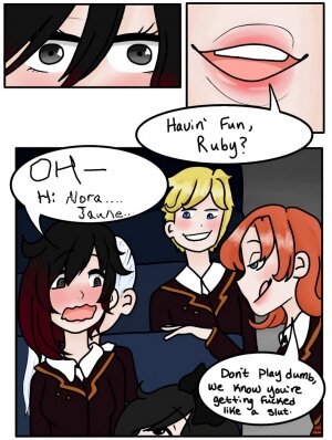 RWBY White Rose on the bus - Page 8