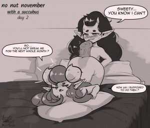 No Nut November with a succubus - Page 2