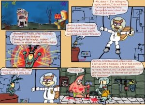 Sandy Cheeks fucked Plankton (Spongebob Squarepants) - Page 2