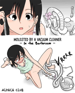 Molested by a Vacuum Cleaner - In the Bathroom - Page 1