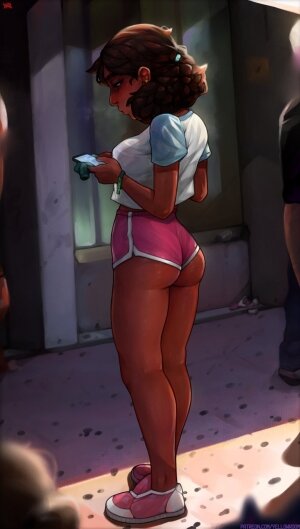 Short shorts college Connie - Page 6