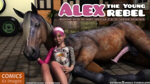 Weekend with Aunt Jessica- Alex the young rebel - Page 1