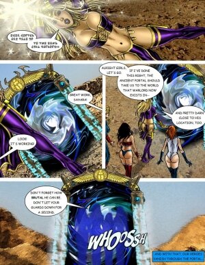 9 Superheroines Vs Warlord - Page 3
