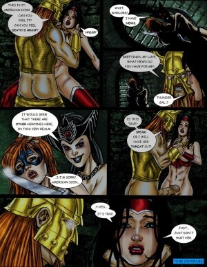 9 Superheroines Vs Warlord - Page 23