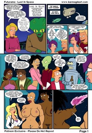 Lust In Space - Page 1