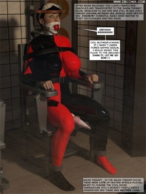 New Arkham For Superheroines 1 - Humiliation and Degradation of Power Girl - Page 31