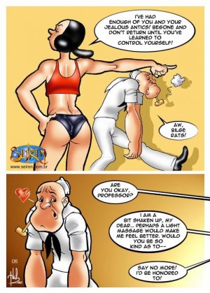 Popeye-The Dance Instructor - toon porn comics | Eggporncomics