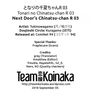 Next Door's Chinatsu-chan R 03 - Page 29