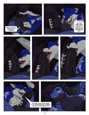 black and blue gay hentai comic