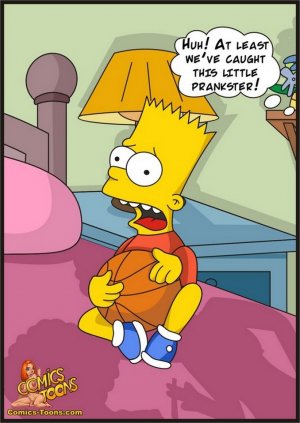 Bart Entrapped- Simpsons - Page 5