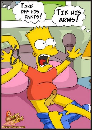 Bart Entrapped- Simpsons - Page 7