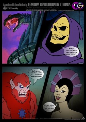 Femdom Revolution in Eternia - Chapter 2 Part 1 - Page 1