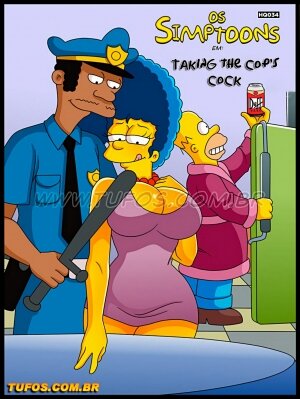 Os Simptoons  34 - Taking The Cops Cock - Page 1