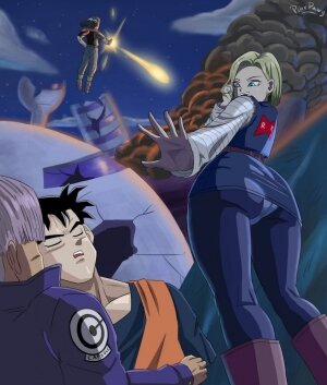 Android 18 Stays in the Future - Page 13