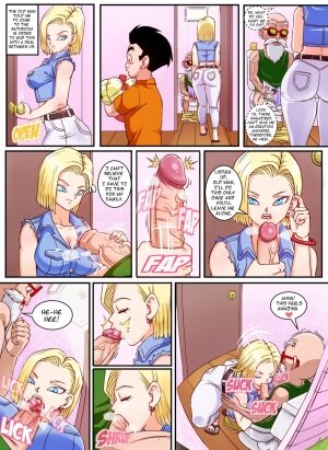 Android 18 & Master Roshi - Page 3